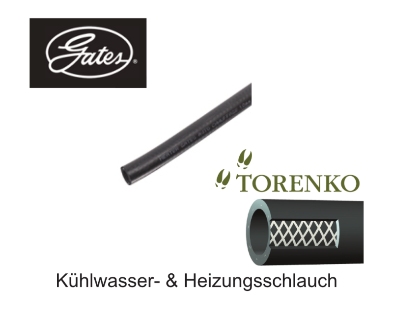 Kühlwasserschlauch / Heizungsschlauch Gates